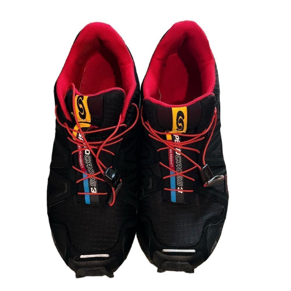 EUC Salomon 9.5 (Women) or Unisex Speedcross 3 Rare Shoe Great colors